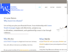 Tablet Screenshot of inserowealthstrategies.com